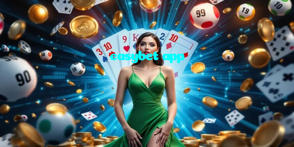easybet app casino presented on mobile device in Pakistan with slots and live games